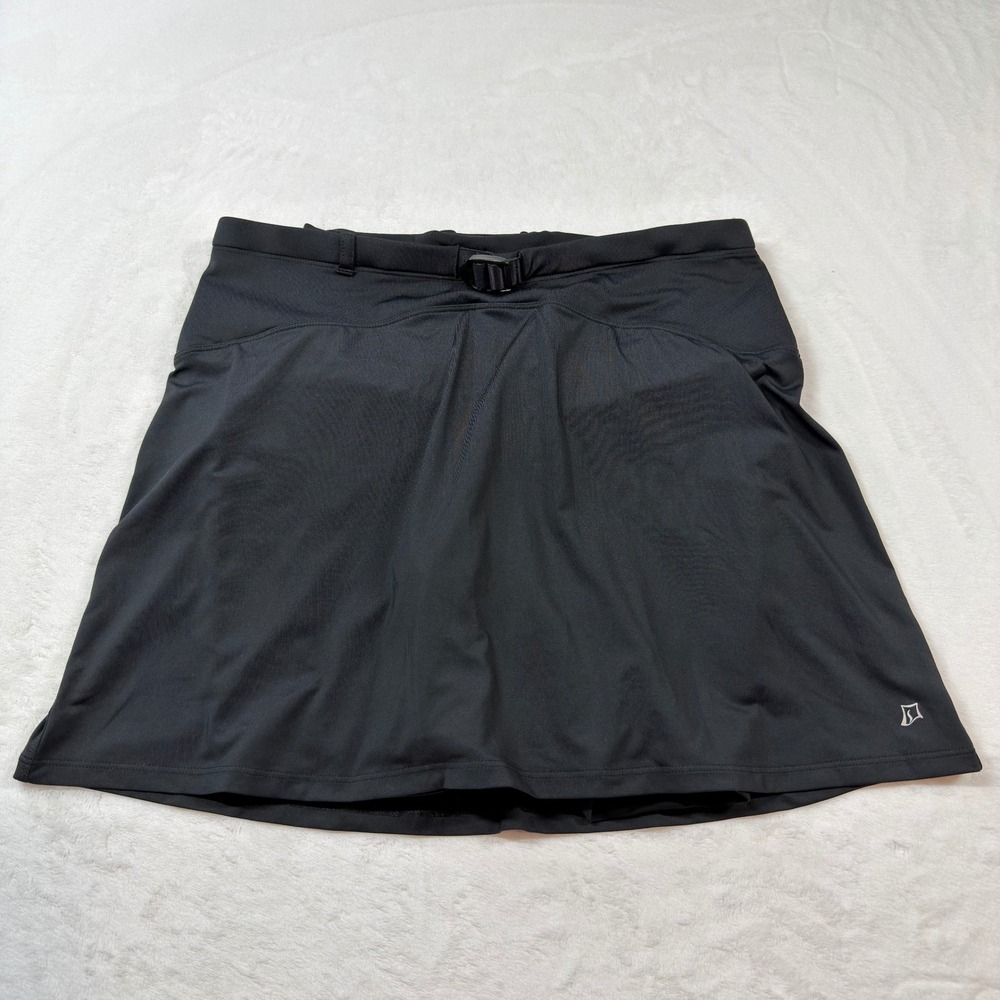 Skirt Sports Athletic Skort Womens M Black Good‎ Buckle Waist Running Tennis